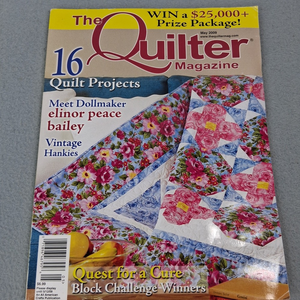 The Quilter Magazine May 2009 Magazine Back Issue